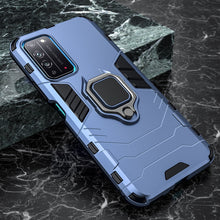 KEYSION Shockproof Armor Case for Honor X10 5G 30 Pro+ Plus 30s 9C 9S 9A Ring Stand Phone Back Cover for Huawei Y5P Y6P Y7P Y8P