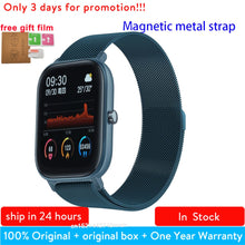 P8 1.4 inch Smart Watch Men Full Touch Smartwatch Fitness Tracker Blood Pressure Fitness Tracker Smart Clock Women Smartwatch.