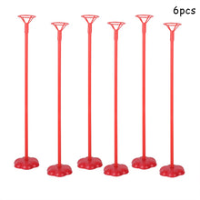 7/10 tube balloon stand birthday balloons arch stick holder wedding decor baloon globos birthday party decorations kids ballon