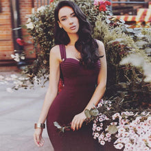 Adyce 2020 New Summer Green Bandage Dress Women Sexy Sleeveless Spaghetti Strap Red Club Celebrity Evening Party Dress Vestidos