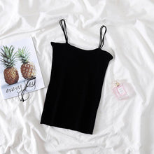 HELIAR Summer Female Camisole Spaghetti Camis Sexy Crop Top Plus Size Camisole Femme White Camis Women Top 2020 Tank Top Femme