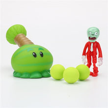 Plants vs Zombies Action Figure Toys For Children Parent-Child Interactive Toy Pea Shooter Red Chilli Birthday Gifts