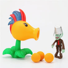 Plants vs Zombies Action Figure Toys For Children Parent-Child Interactive Toy Pea Shooter Red Chilli Birthday Gifts