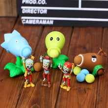 Plants vs Zombies Action Figure Toys For Children Parent-Child Interactive Toy Pea Shooter Red Chilli Birthday Gifts