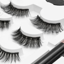 Cils magnétiques Eyeliner cils bigoudi Set5 aimant naturel Long magnétique faux cils avec Eyeliner magnétique sexymouton