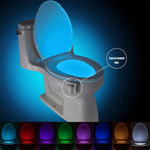 Smart PIR Motion Sensor Wc Sitz Nacht Licht 8 Farben Wasserdicht Hintergrundbeleuchtung Für Wc Schüssel LED Luminaria Lampe WC Wc licht