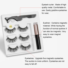 Cils magnétiques Eyeliner cils bigoudi Set5 aimant naturel Long magnétique faux cils avec Eyeliner magnétique sexymouton