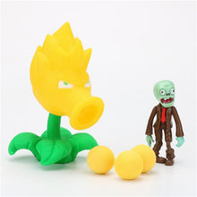 Plants vs Zombies Action Figure Toys For Children Parent-Child Interactive Toy Pea Shooter Red Chilli Birthday Gifts
