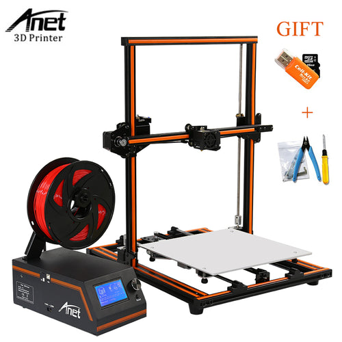 Anet E12 E10 A8 A6 3d Printer Large Printing Size 3d Printer Machine High Precision Update Threaded Rod  Reprap i3 3D Printer