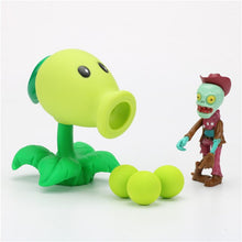 Plants vs Zombies Action Figure Toys For Children Parent-Child Interactive Toy Pea Shooter Red Chilli Birthday Gifts