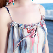 Bohemian seaside holiday travel Summer Sundress Vintage Short Sleeve Long Party Maxi Long Dress Casual Robe Vestidos