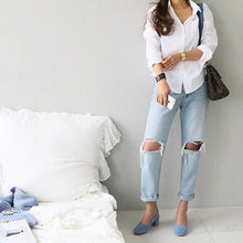 Spring Fashion Button Women Blouses Turn-down Collar Simple Blouse Women White Lady Long Sleeves Female Loose Street Shirts