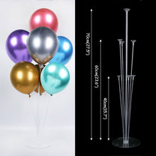 7/10 tube balloon stand birthday balloons arch stick holder wedding decor baloon globos birthday party decorations kids ballon