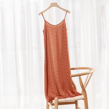 S-4XL Korean Shining Polka Dot Summer Women Dress Spaghetti Strap Boho Leopard Print Maxi Party Vestidos Plus Size M30262