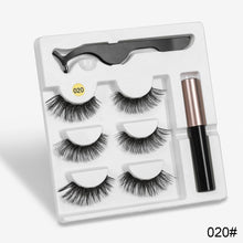 Cils magnétiques Eyeliner cils bigoudi Set5 aimant naturel Long magnétique faux cils avec Eyeliner magnétique sexymouton