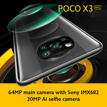 [World Premiere Flash Sale In Stock] POCO X3 NFC Global Version Snapdragon 732G Xiaomi Smartphone 64MP Camera 5160mAh 33W Charge