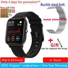 P8 1.4 inch Smart Watch Men Full Touch Smartwatch Fitness Tracker Blood Pressure Fitness Tracker Smart Clock Women Smartwatch.