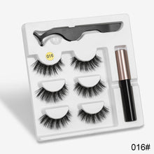 Cils magnétiques Eyeliner cils bigoudi Set5 aimant naturel Long magnétique faux cils avec Eyeliner magnétique sexymouton