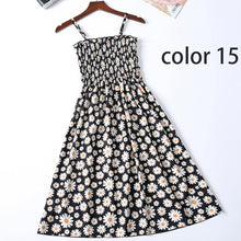 Boho Chic Summer Vintage Floral Print tassel Midi Strap boho Dress Women drawstring Beach rayon bohemian Dresses Vestidos