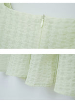 [Purpleflower Holly Leaf Ge Da Beautiful Recommendation] New Dress 22a723 Summer French Gentle Puff Sleeve Dress
