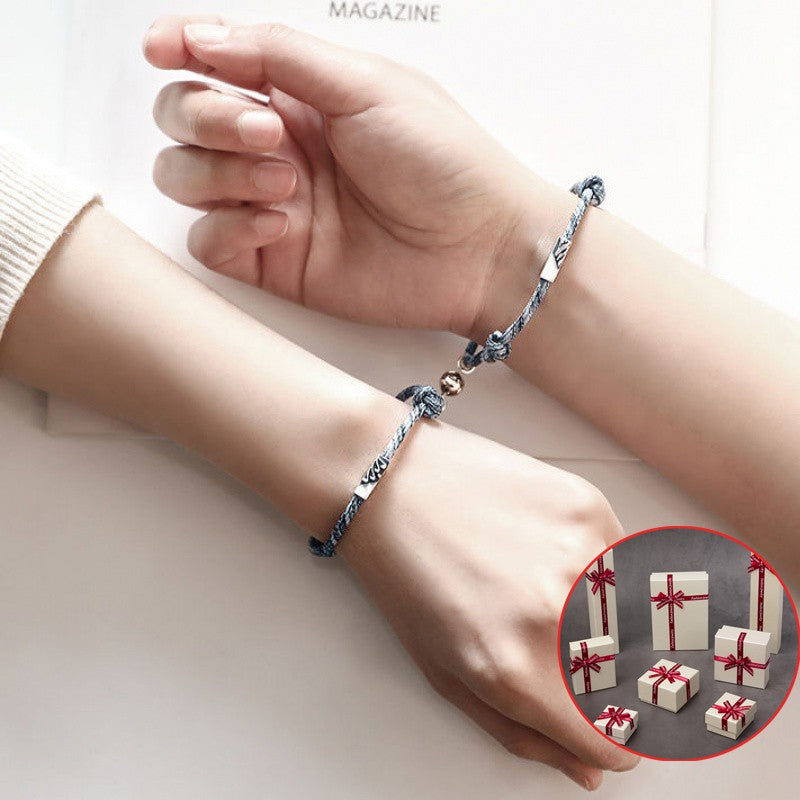 [FREE SHIP-TẶNG Hộp Đựng, Có Feedback,video] Vòng Tay Cặp Đôi Tình Yêu Cực Đẹp
