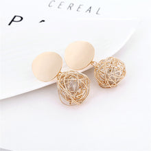 Fashion Earrings Ball Geometric Earrings for Women Hanging Dangle Earrings Drop Earring Modern Jewelry