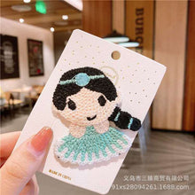 111Princess Cartoon Hairpin Hair Clip Girls Handmade Cute Korean style222