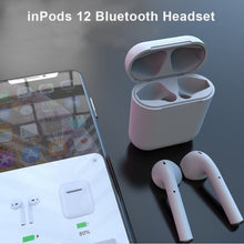 I12 Fones De Ouvido Colorido I12 Sem Fio Com Controle De Toque Fosco Tws Bluetooth 5.0 Stereo Headset Pk I7
