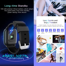 APPIE Fitness Tracker Waterproof Smart Watch with Full Touch Screen Sleep Heart Rate Monitor Blood Pressure Wrist Watch Activity Sport Watch for Men Women