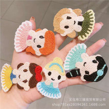 111Princess Cartoon Hairpin Hair Clip Girls Handmade Cute Korean style222