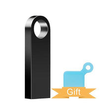 metal cle usb flash drive 32GB 16GB pendrive 128GB 64GB waterproof pen drive 8GB flash usb 2.0 memoria usb stick key Custom logo
