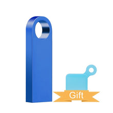 metal cle usb flash drive 32GB 16GB pendrive 128GB 64GB waterproof pen drive 8GB flash usb 2.0 memoria usb stick key Custom logo