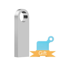 metal cle usb flash drive 32GB 16GB pendrive 128GB 64GB waterproof pen drive 8GB flash usb 2.0 memoria usb stick key Custom logo