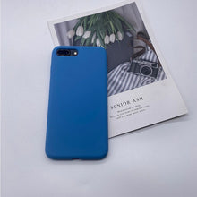 With LOGO Original Liquid Silicone case For iphone X XS XR XS Max 6 7 8 6s Plus 11 Pro Max phone Case For 6 6s Solid color cover