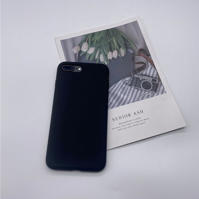 With LOGO Original Liquid Silicone case For iphone X XS XR XS Max 6 7 8 6s Plus 11 Pro Max phone Case For 6 6s Solid color cover