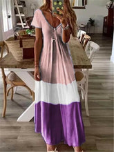 Women Boho Long Maxi Dress Cocktail Party Evening Summer A Line Beach Sundress