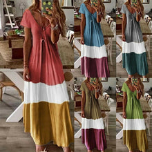 Women Boho Long Maxi Dress Cocktail Party Evening Summer A Line Beach Sundress