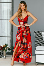 Women's Summer Boho Floral Long Maxi Evening Cocktail Party Beach Dress Sundress