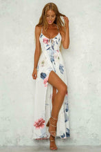 Women's Summer Boho Floral Long Maxi Evening Cocktail Party Beach Dress Sundress