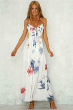Women's Summer Boho Floral Long Maxi Evening Cocktail Party Beach Dress Sundress