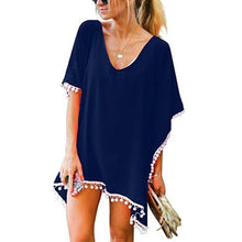 Womens Summer Beach Wear Bikini Cover Up Boho Swimwear Ladies Swing Sun Dress P9